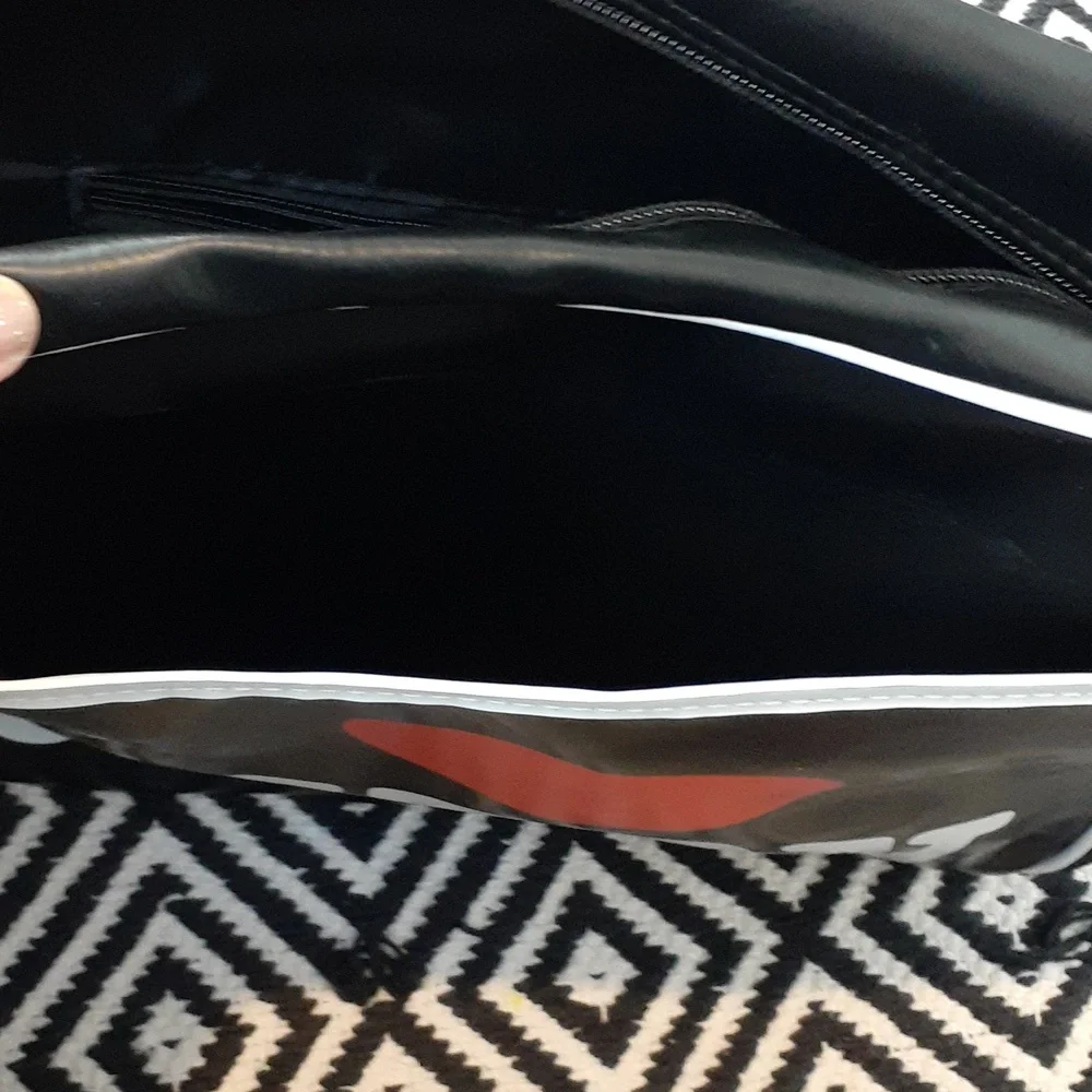 I love London black shouder large leather bag - Picture 9 of 10